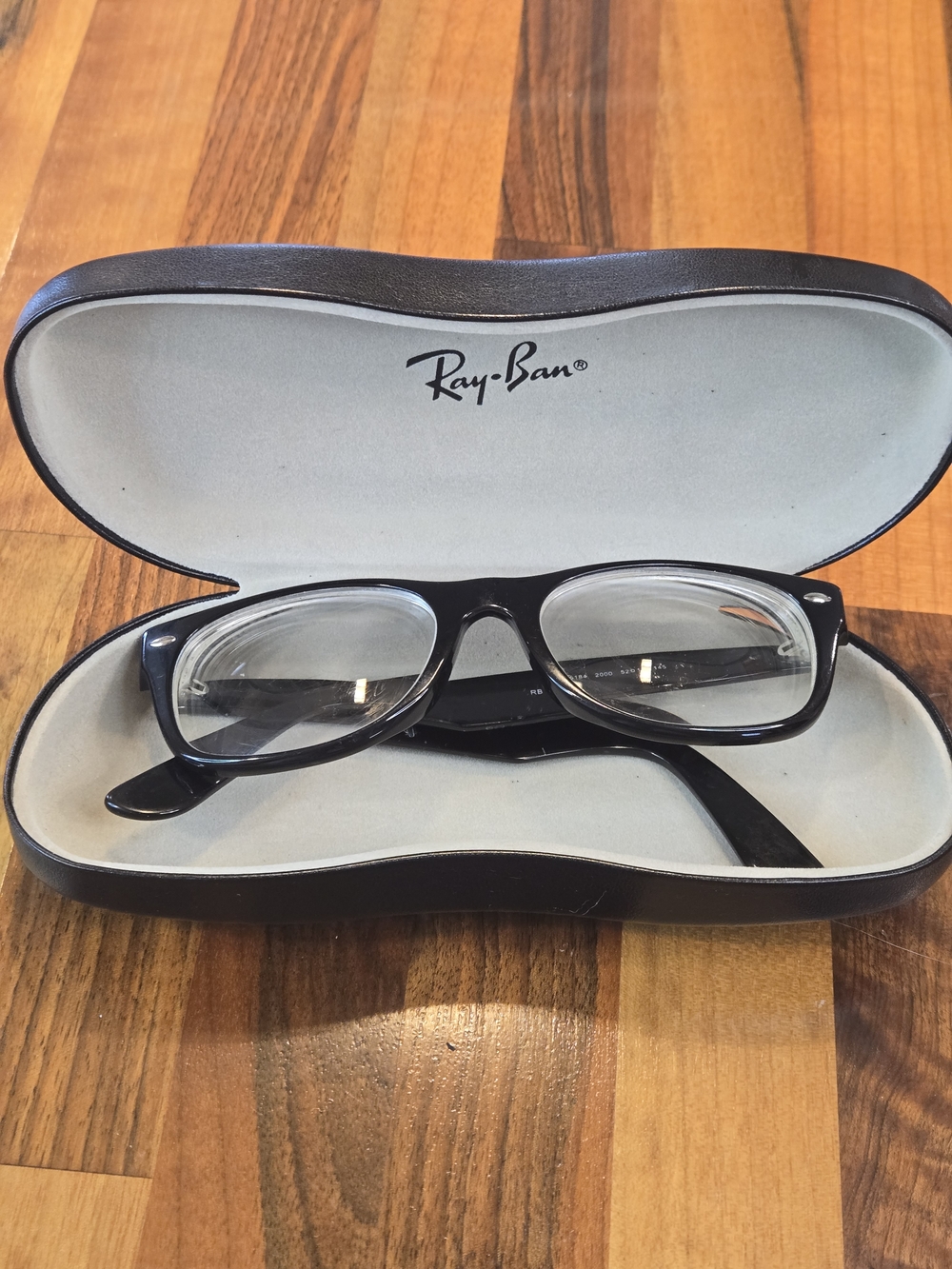 ✨ Ray-Ban RB 5184 "New Wayfarer" Optical Frames And Case – Classic Black ✨